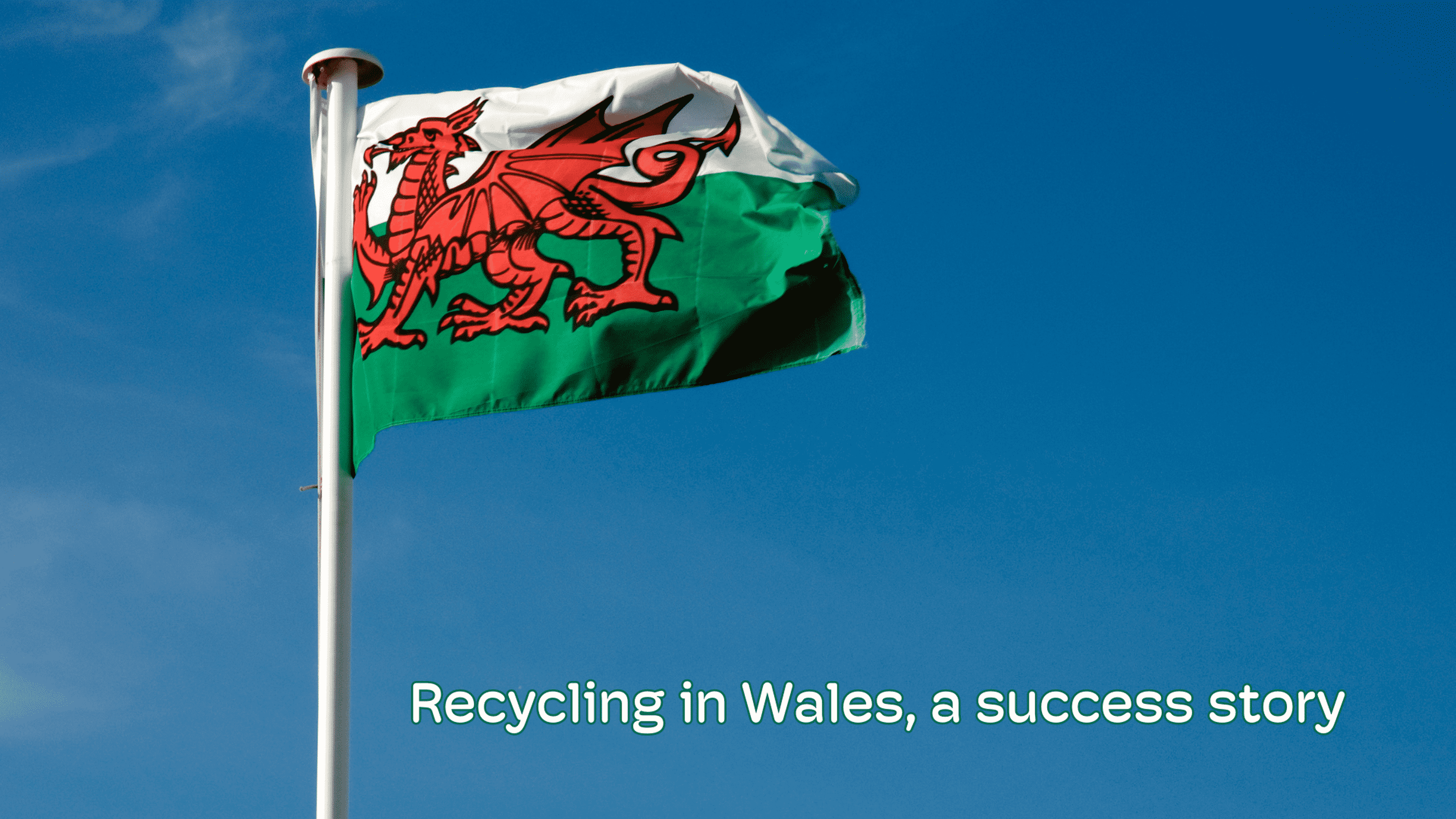 The welsh flag